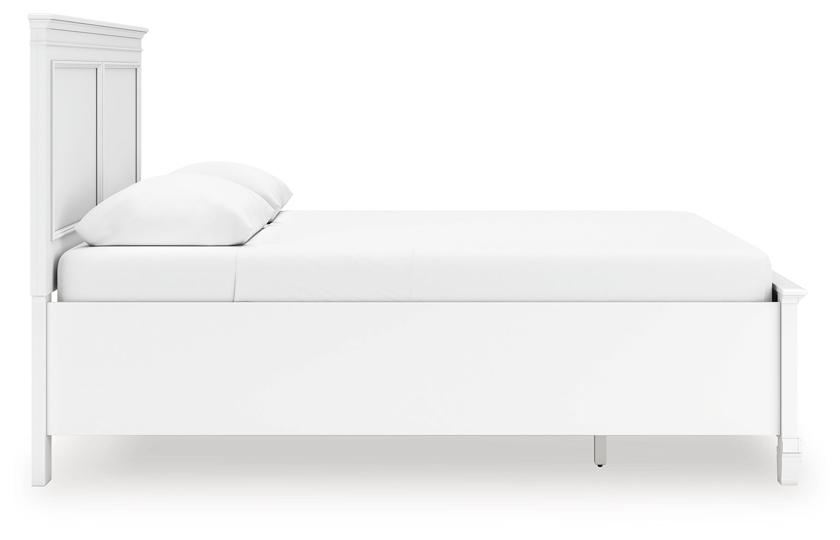 Fortman White Queen Panel Storage Bed (Online Special Price) - Ornate Home