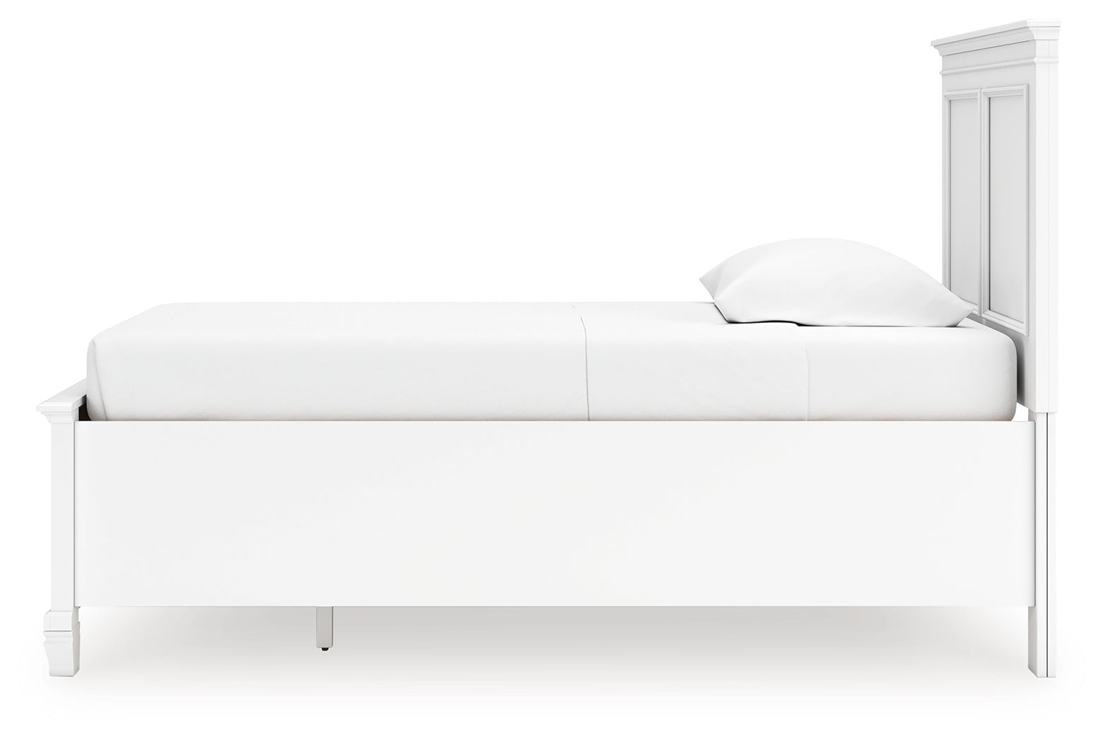 Fortman White Twin Panel Storage Bed (Online Special Price) - Ornate Home