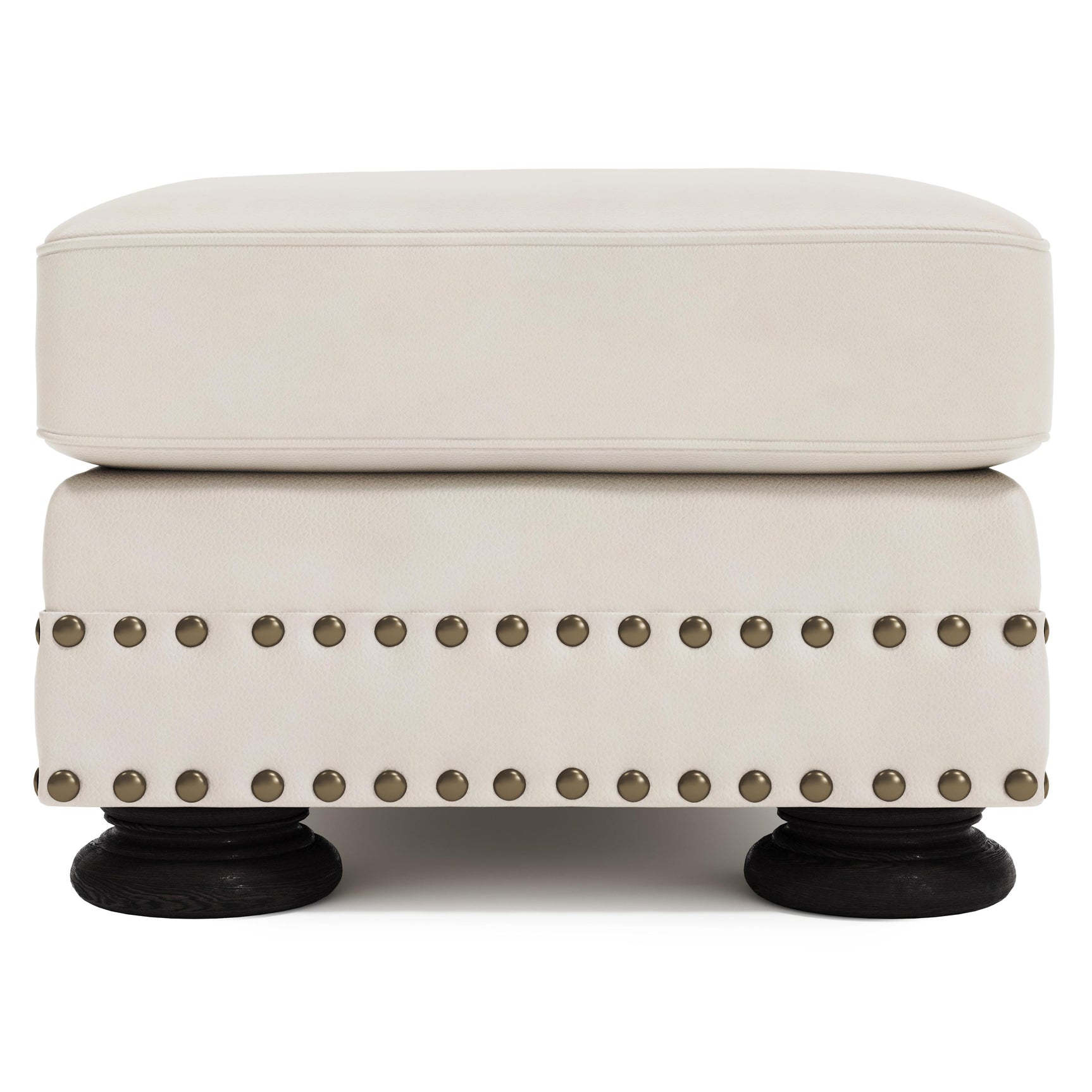 Foster Brown Ottoman - Ornate Home