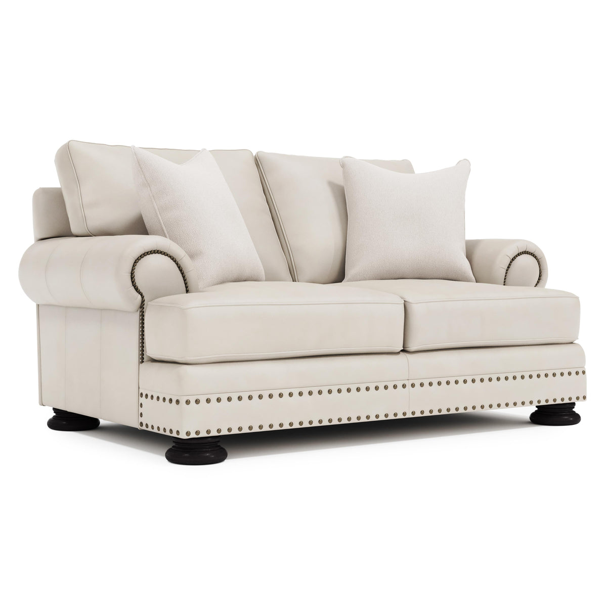Foster Cream Loveseat - Ornate Home