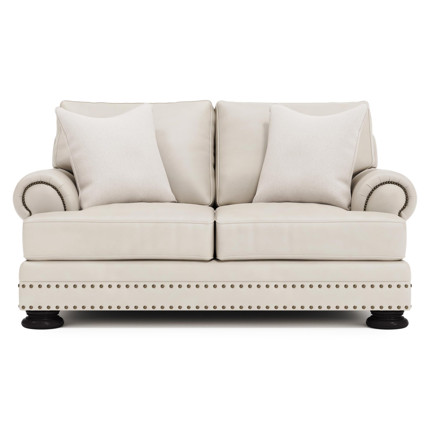 Foster Cream Loveseat - Ornate Home