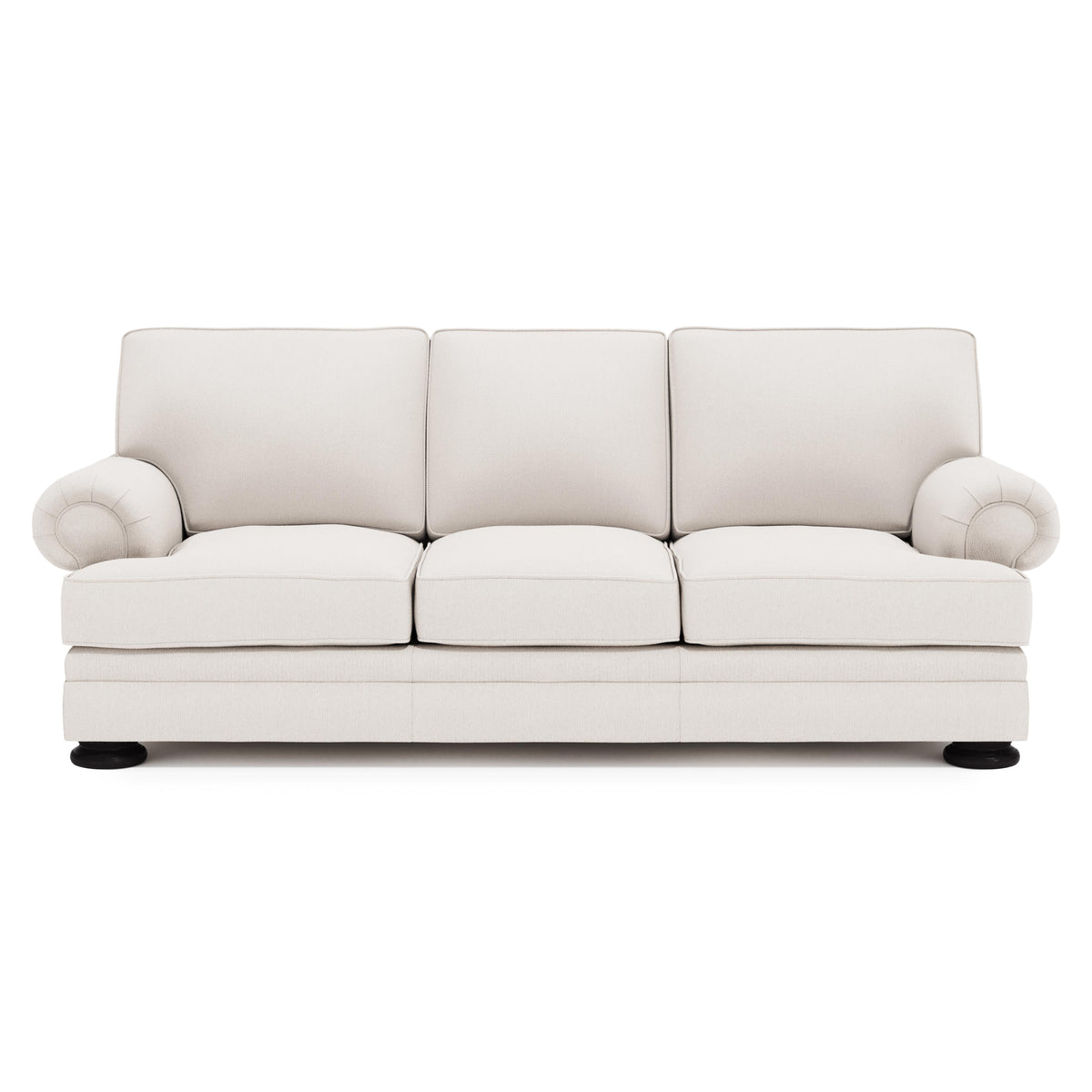 Foster Light Grey Sofa Without Pillows & Nails - Ornate Home
