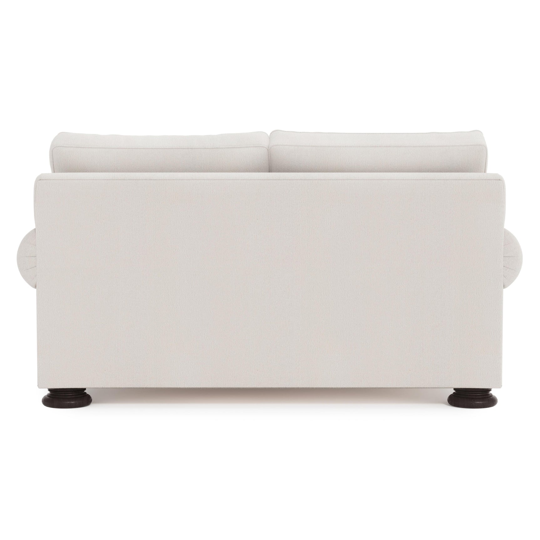 Foster Mocha Loveseat Without Nails - Ornate Home