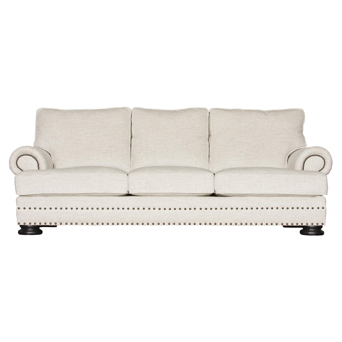 Foster Mocha Sofa Without Pillows - Ornate Home