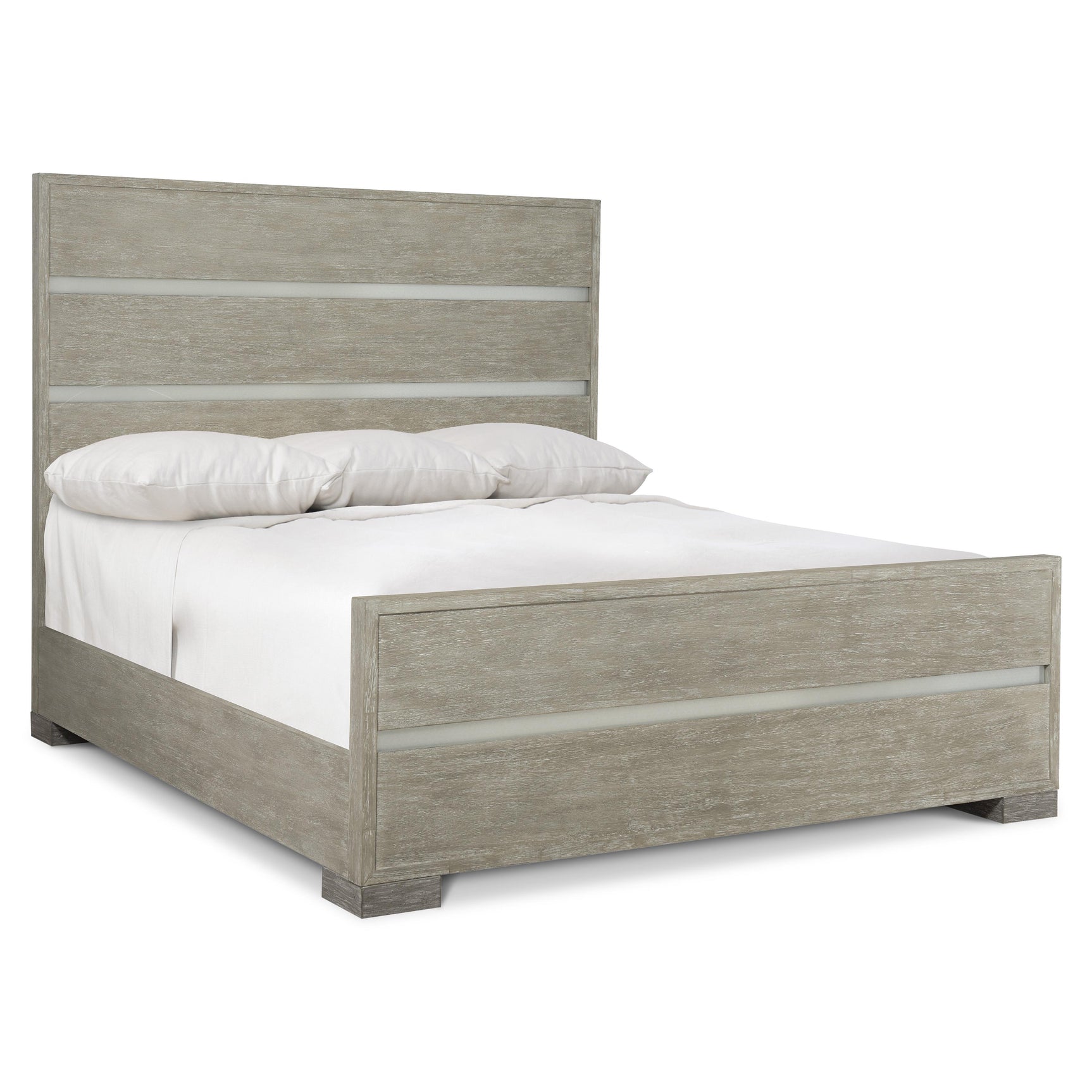 Foundations Dark Shale California King Panel Bed - Ornate Home