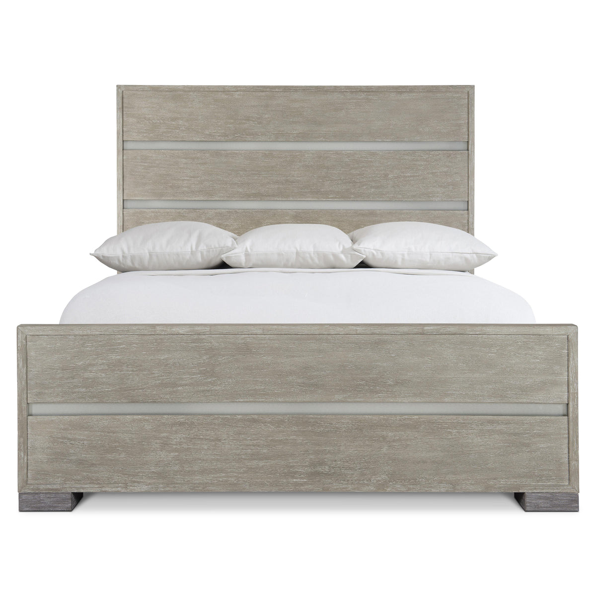 Foundations Dark Shale California King Panel Bed - Ornate Home