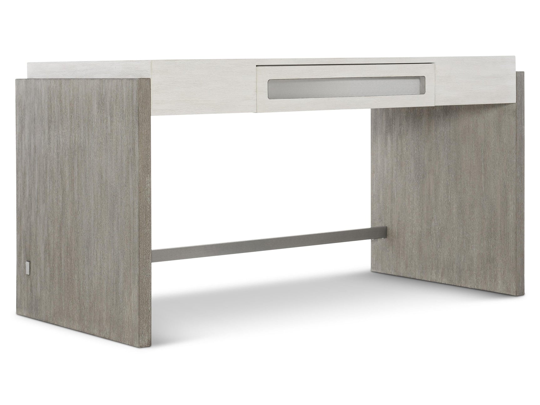 Foundations Light Shale/Linen Desk - Ornate Home