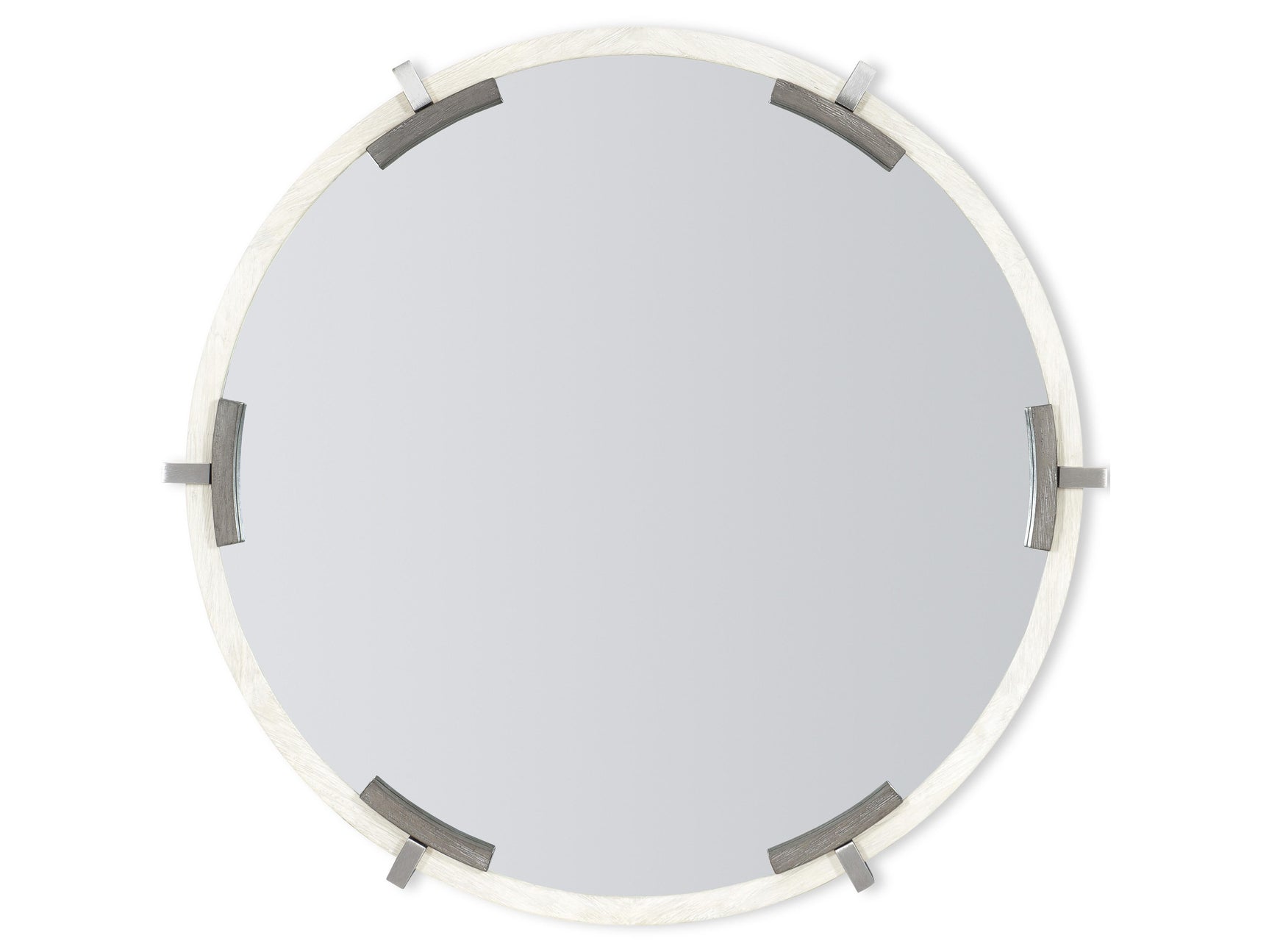 Foundations Light Shale/Linen Mirror - Ornate Home