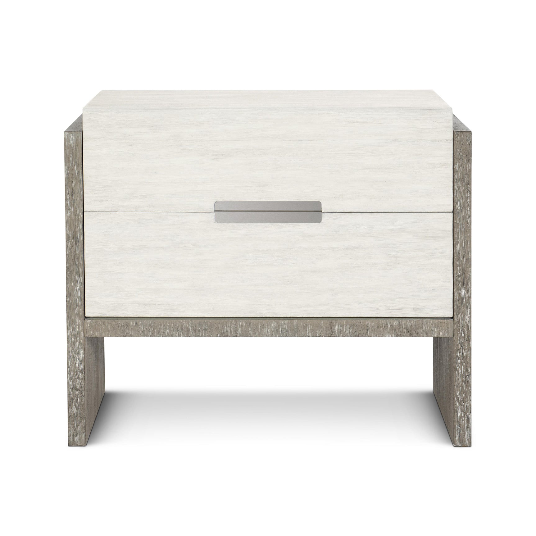 Foundations Light Shale/Linen Nightstand - Ornate Home