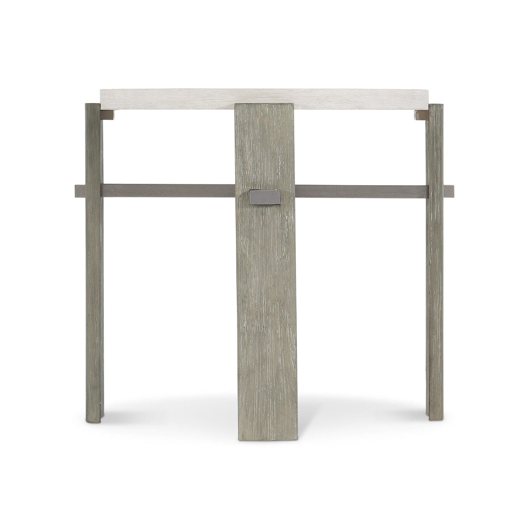 Foundations Light Shale/Linen Side Table - Ornate Home