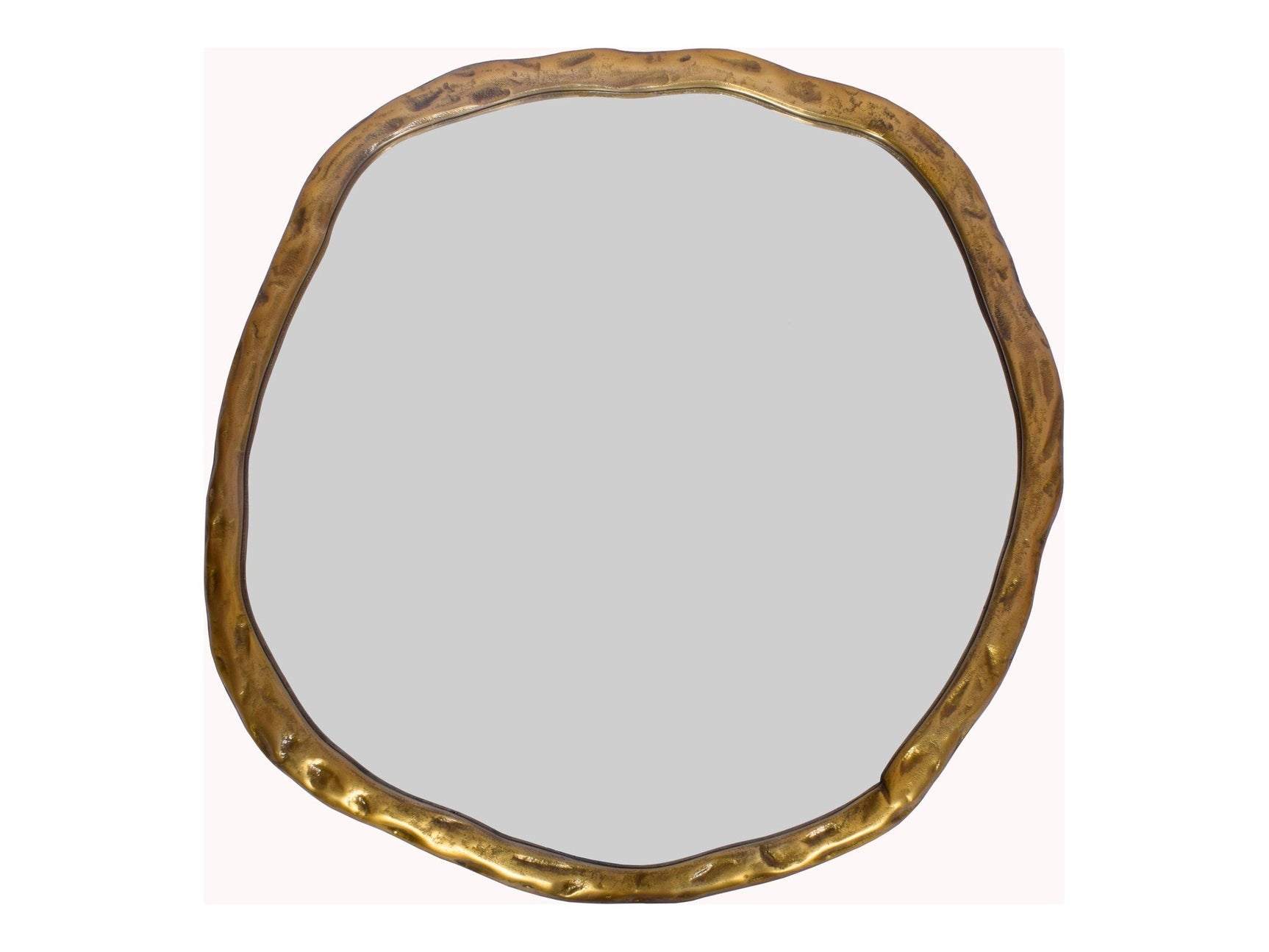 Foundry Gold Large Mirror - Ornate Home