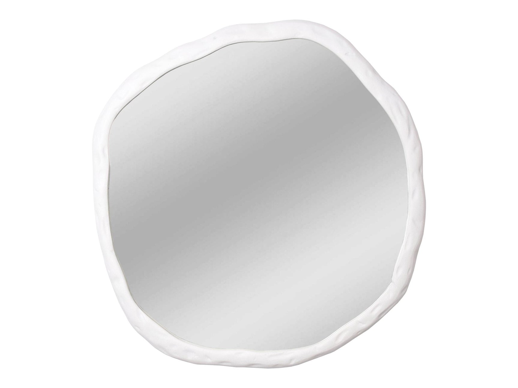 Foundry White Large Mirror - Ornate Home