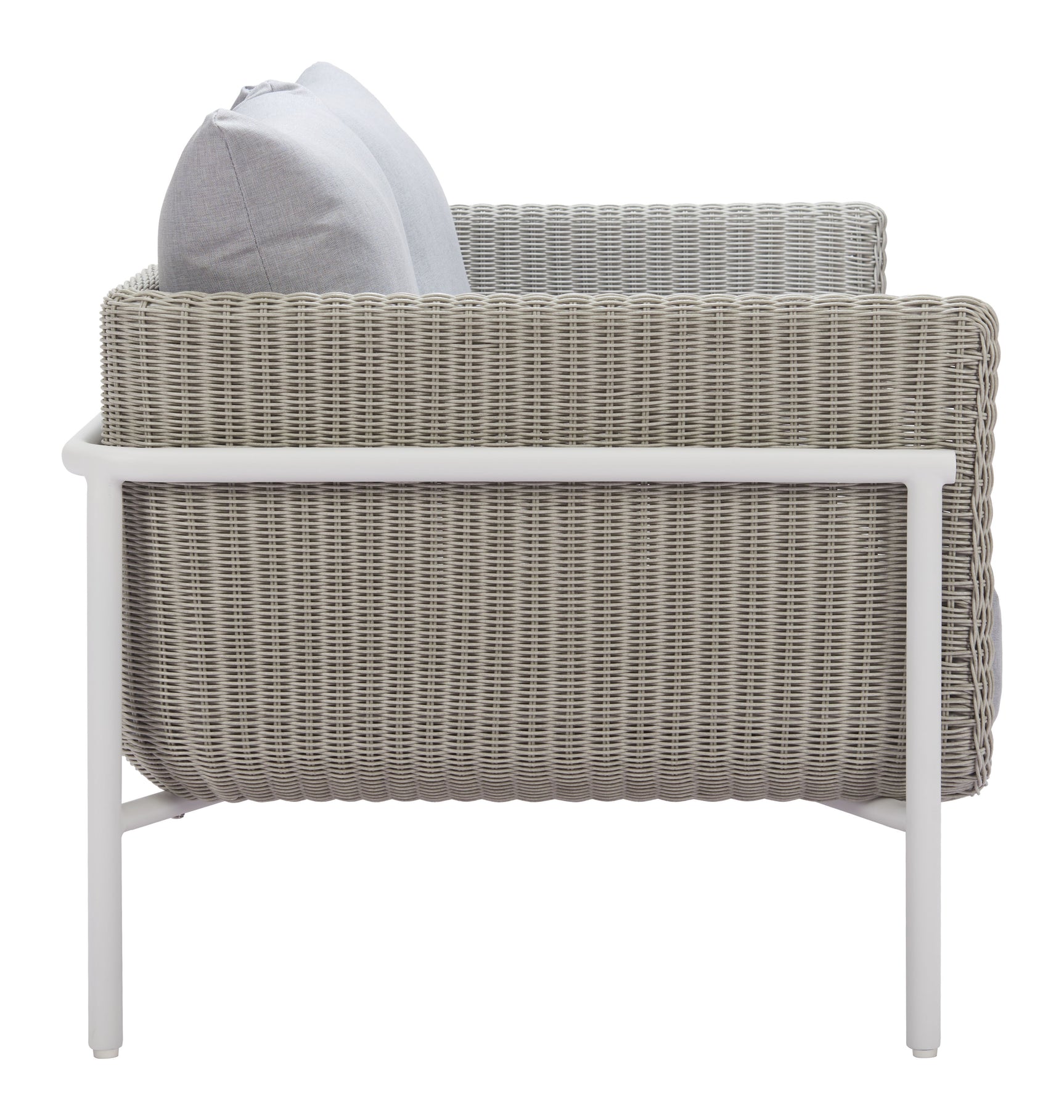 Frais Gray Outdoor Loveseat - Ornate Home