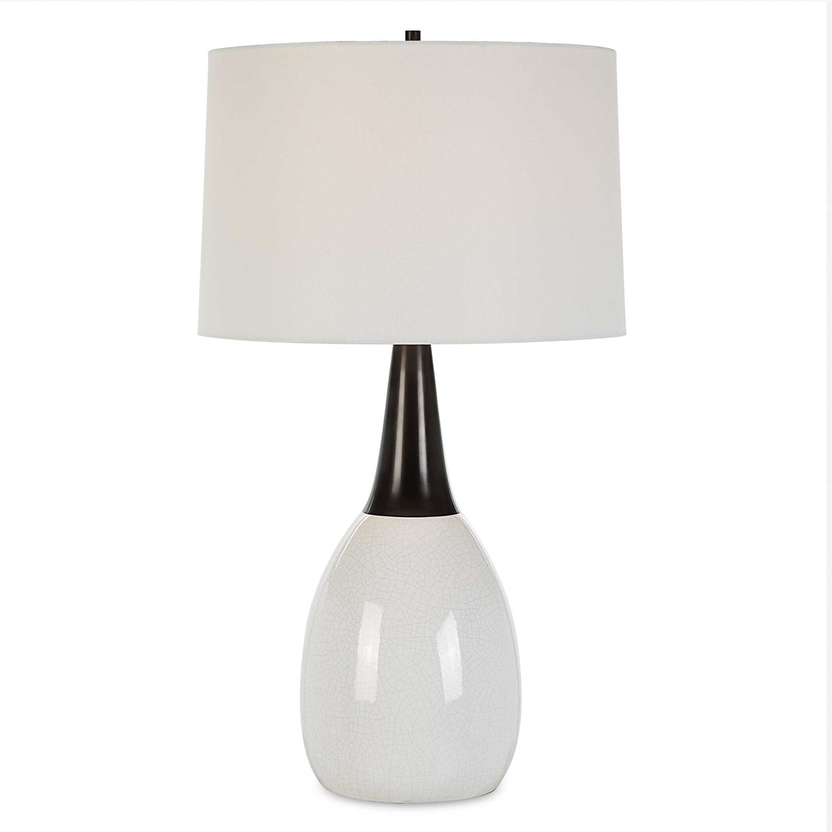 Fralin White Table Lamp - Ornate Home