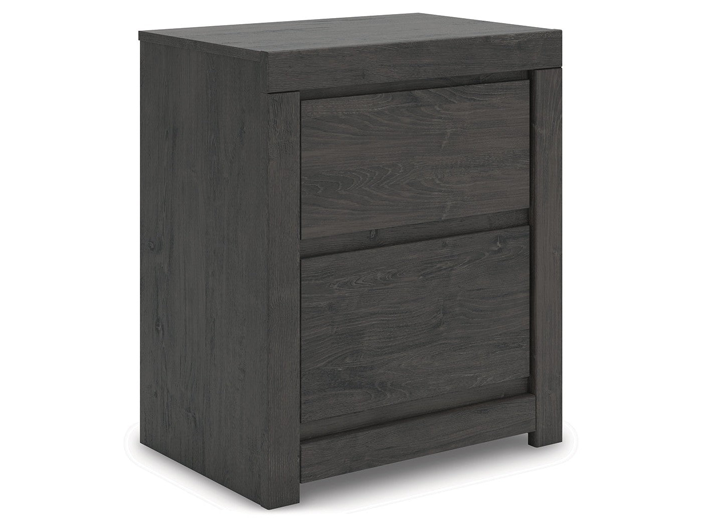 Fraluna Charcoal Nightstand - Ornate Home