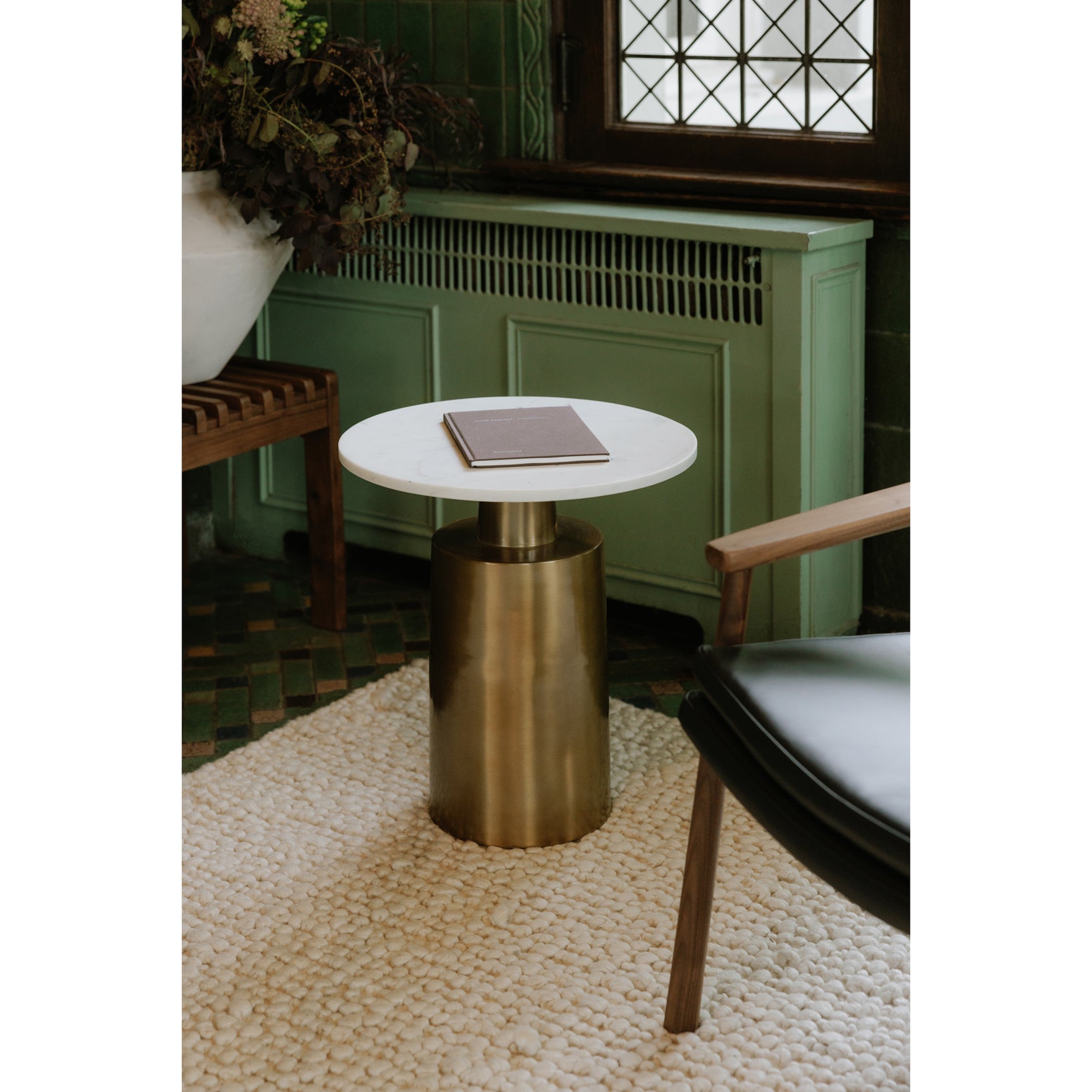 France Gold Accent Table - Ornate Home