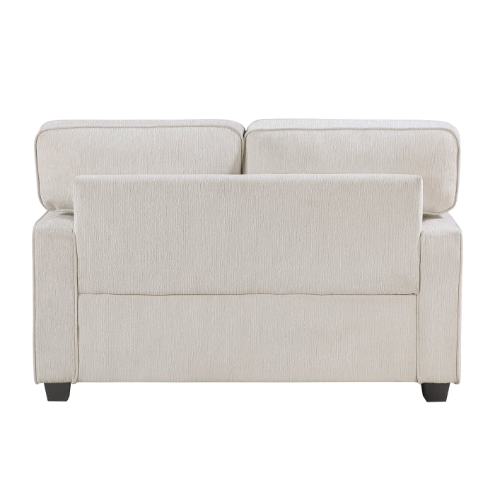 Frances Beige Loveseat - Ornate Home