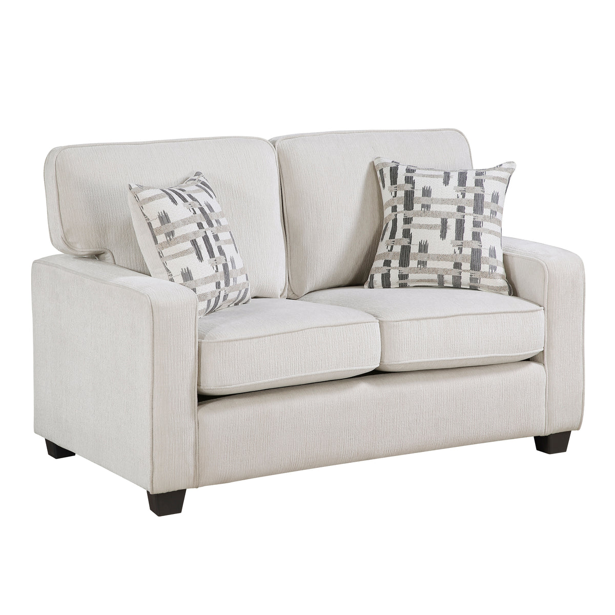 Frances Beige Loveseat - Ornate Home