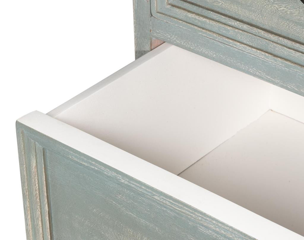 Frances Blue Chest Of Drawers - Ornate Home