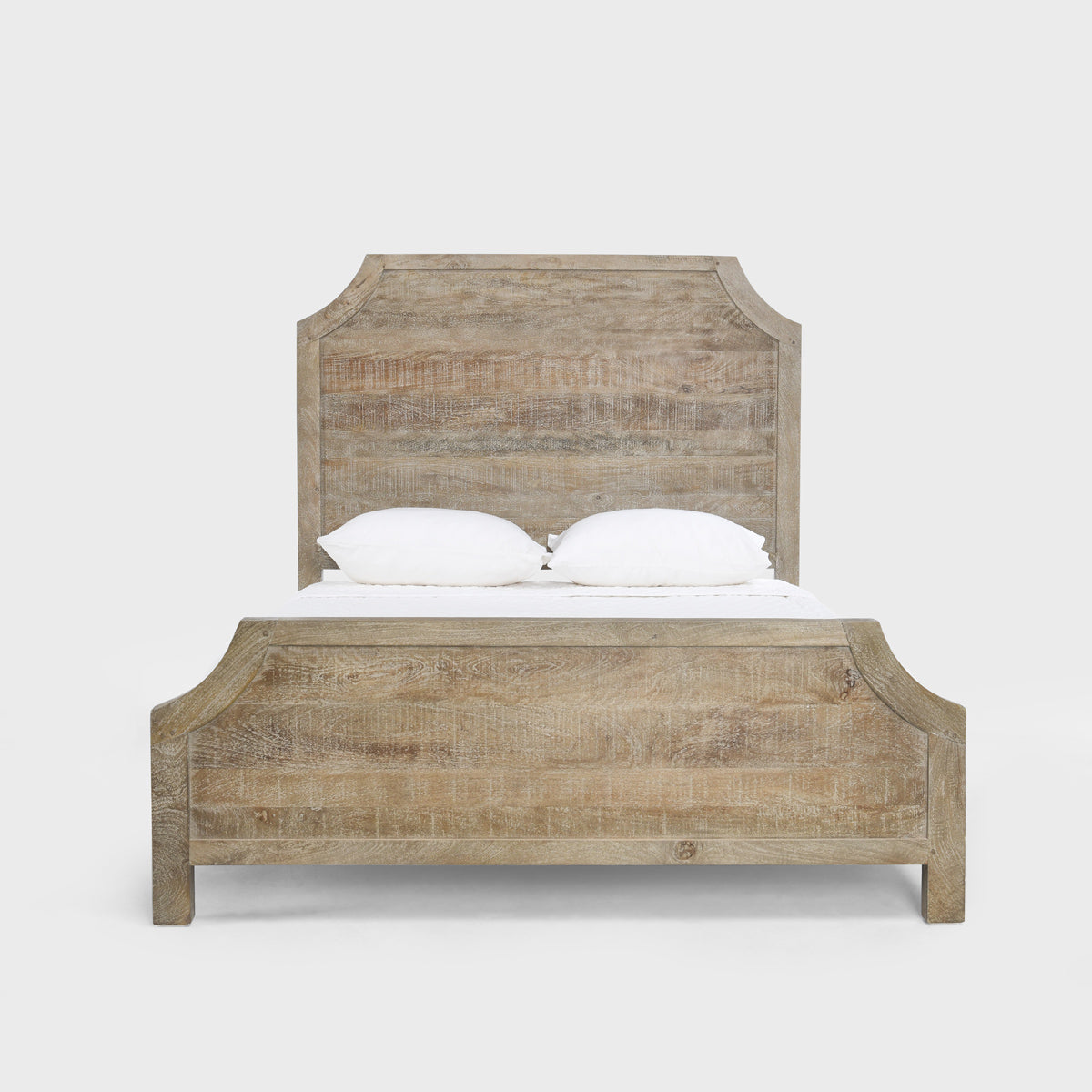 Francesca Vintage Taupe Eastern King Bed - Ornate Home