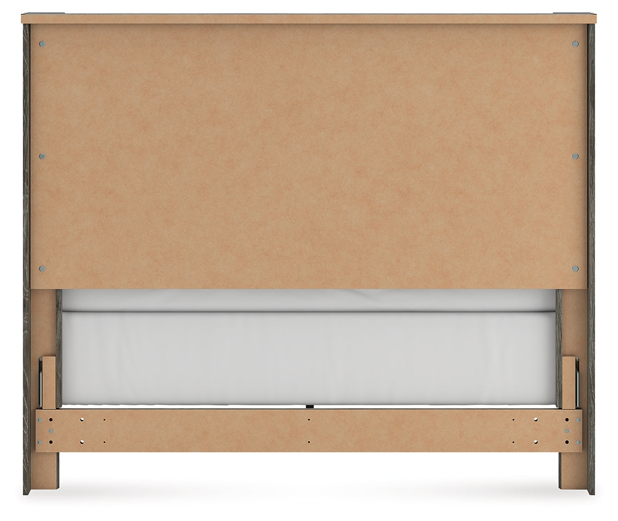 Frandern Black/Gray Queen Panel Bed - Ornate Home