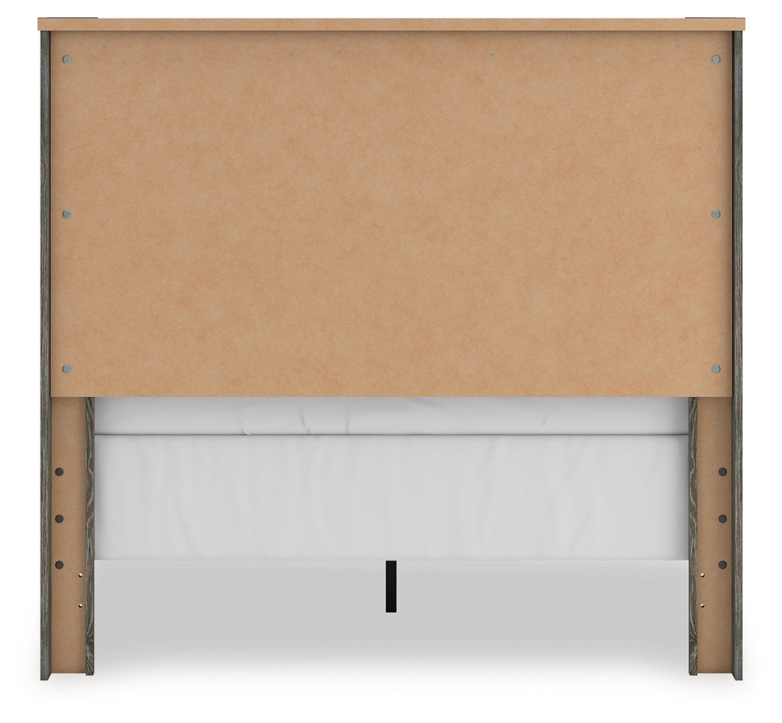 Frandern Gray Full Panel Bed, Dresser and Mirror - Ornate Home