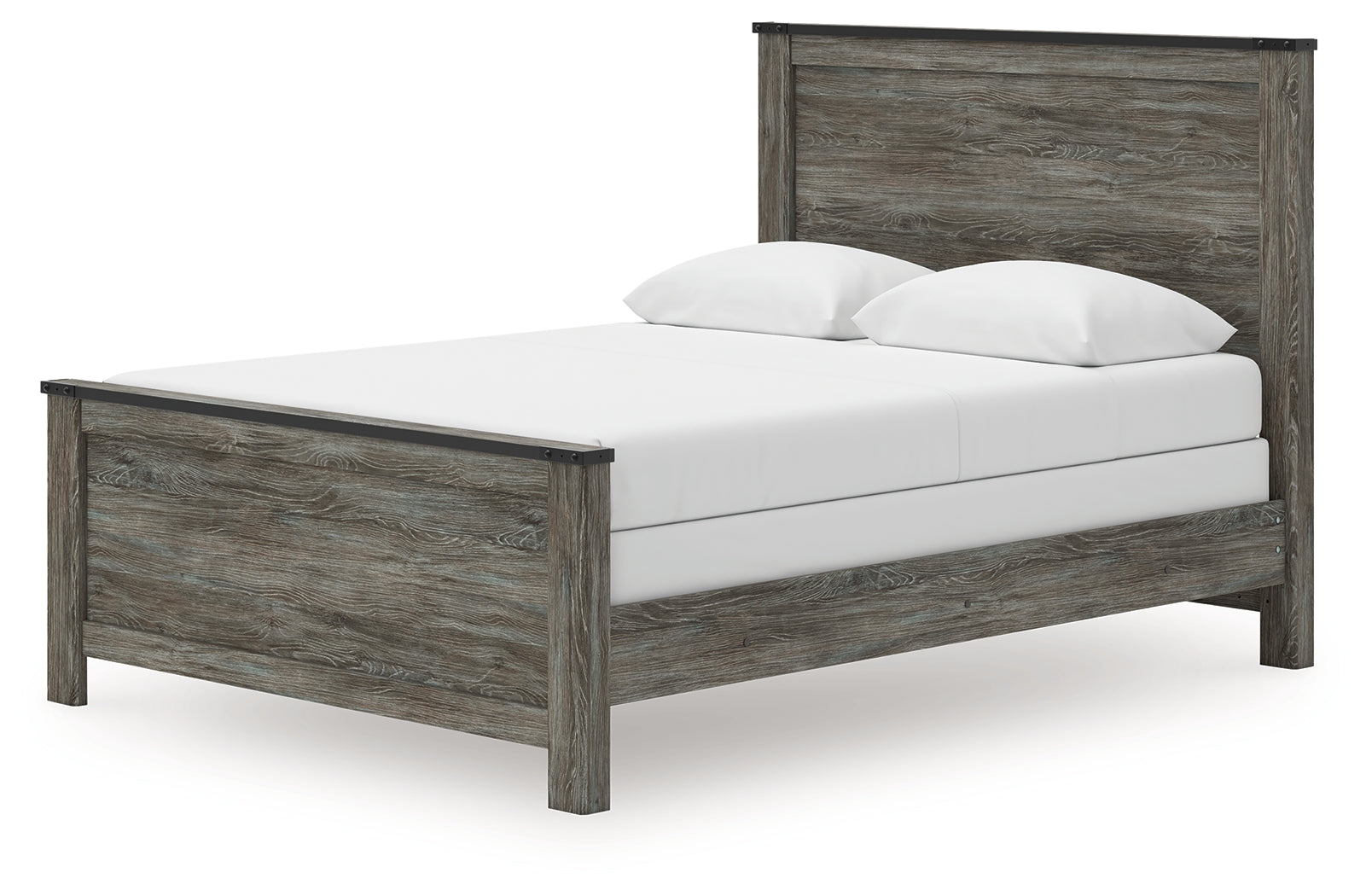 Frandern Gray Queen Panel Bed, Dresser and Mirror (Online Special Price) - Ornate Home