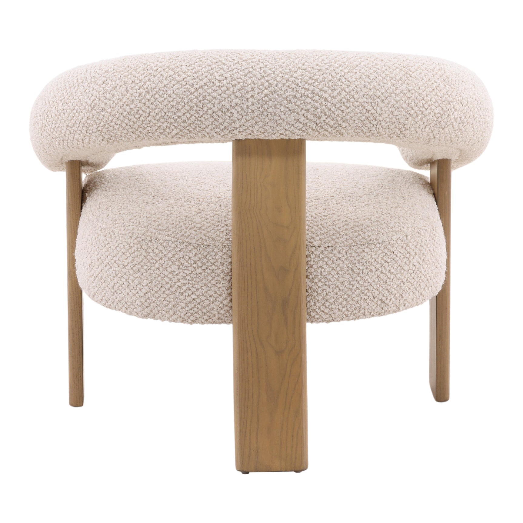 Frankie Cream/Natural Occasional Chair - Ornate Home