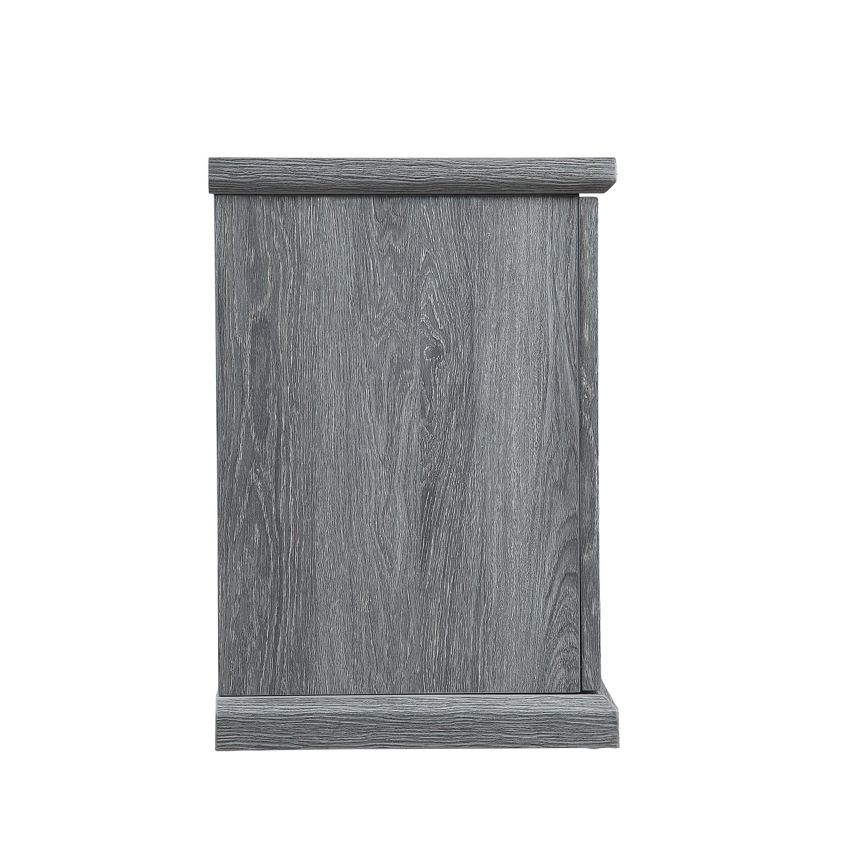 Franklin 60" TV Stand in Grey - Ornate Home