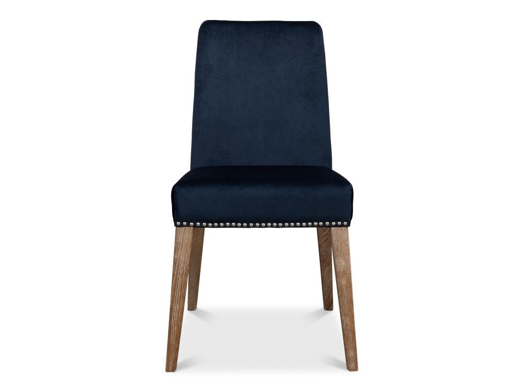 Franklin Blue Side Chair (Set of 2) - Ornate Home