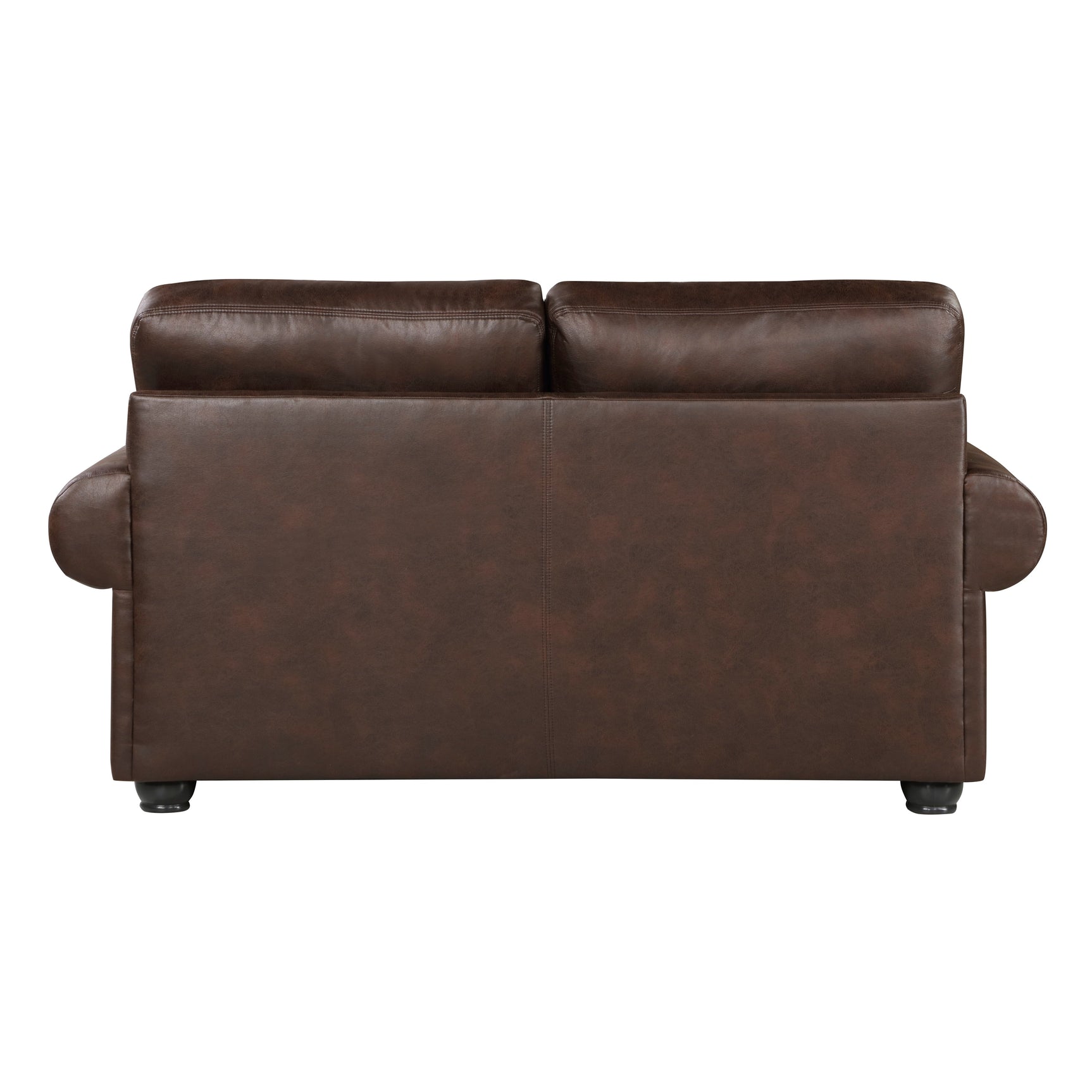 Franklin Brown Loveseat - Ornate Home