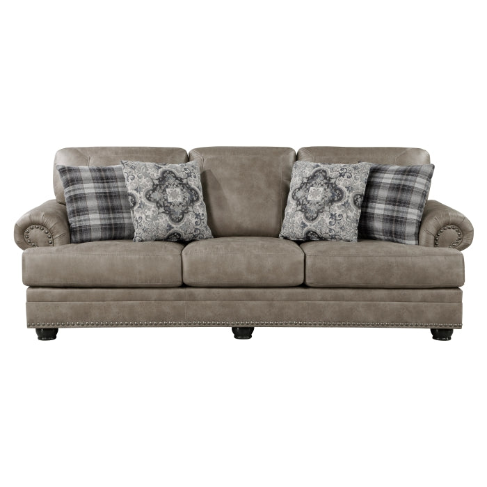 Franklin Brown Sofa - Ornate Home