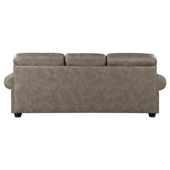 Franklin Brown Sofa - Ornate Home