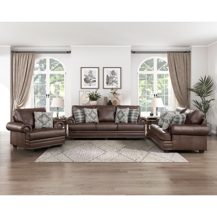 Franklin Brown Sofa - Ornate Home