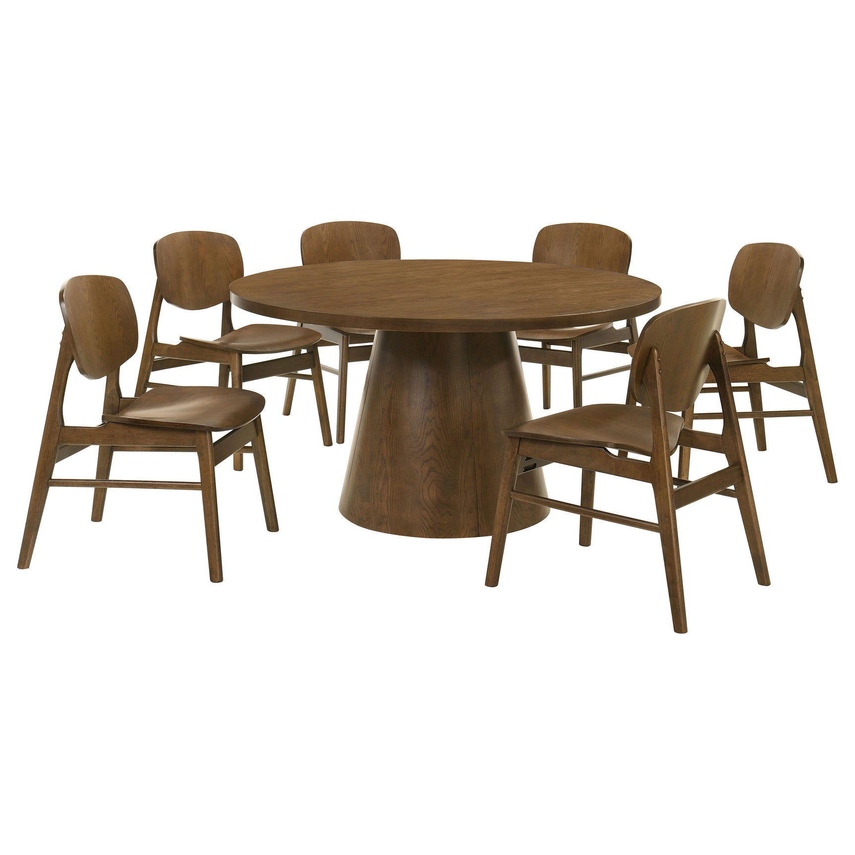 Franklin Dark Brown Dining Set - Ornate Home