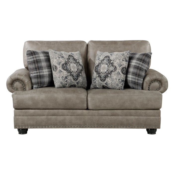 Franklin Espresso Loveseat - Ornate Home