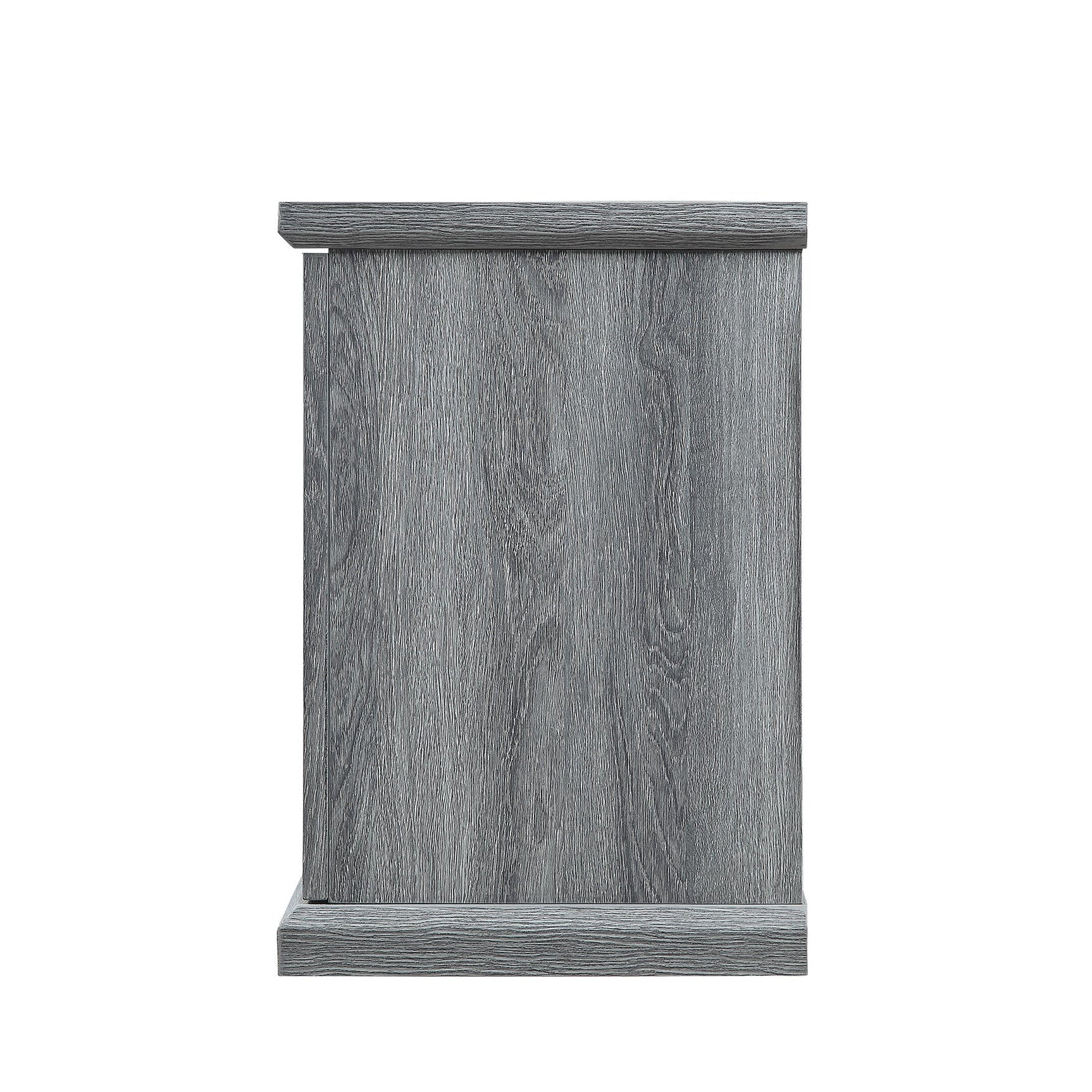 Franklin Fireplace in Grey - Ornate Home
