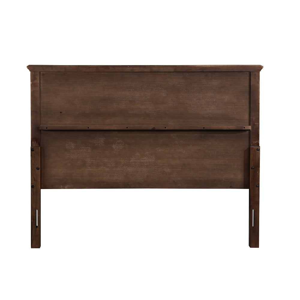 Franklin Walnut 4Pc Pack Queen Bed Set - Ornate Home