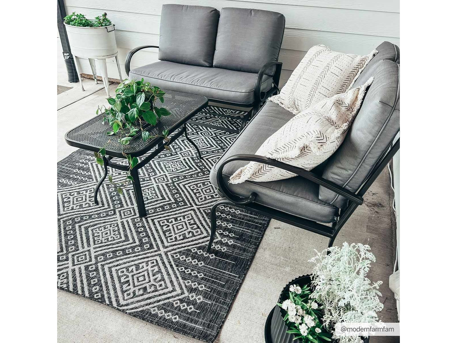 Frankville Outdoor Rug - Ornate Home