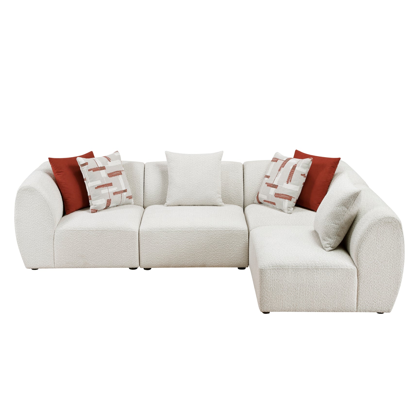 Franz Beige 4-Piece Modular Sectional - Ornate Home