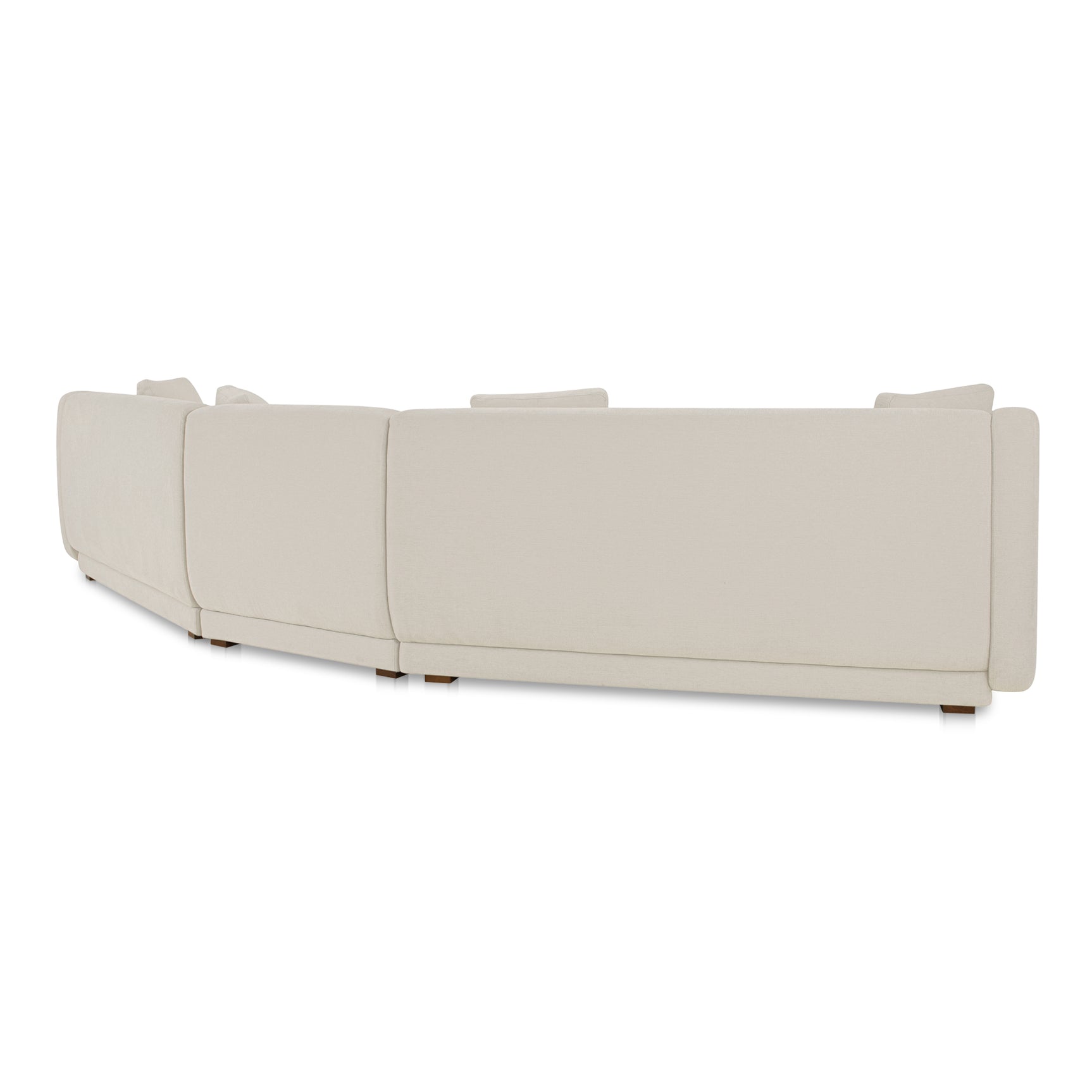 Fraser White 4 Piece Modular Sectional - Ornate Home