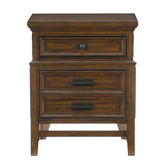 Frazier Park Brown Cherry Nightstand - Ornate Home