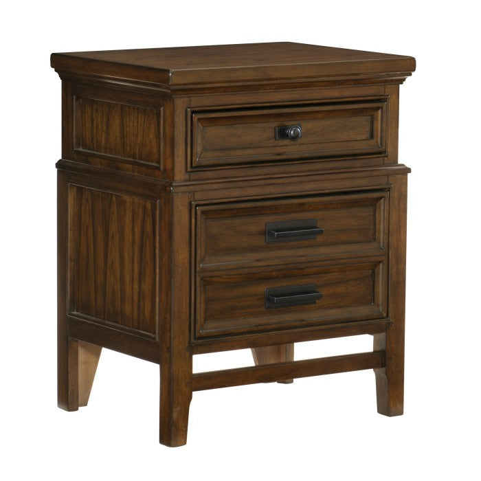 Frazier Park Brown Cherry Nightstand - Ornate Home
