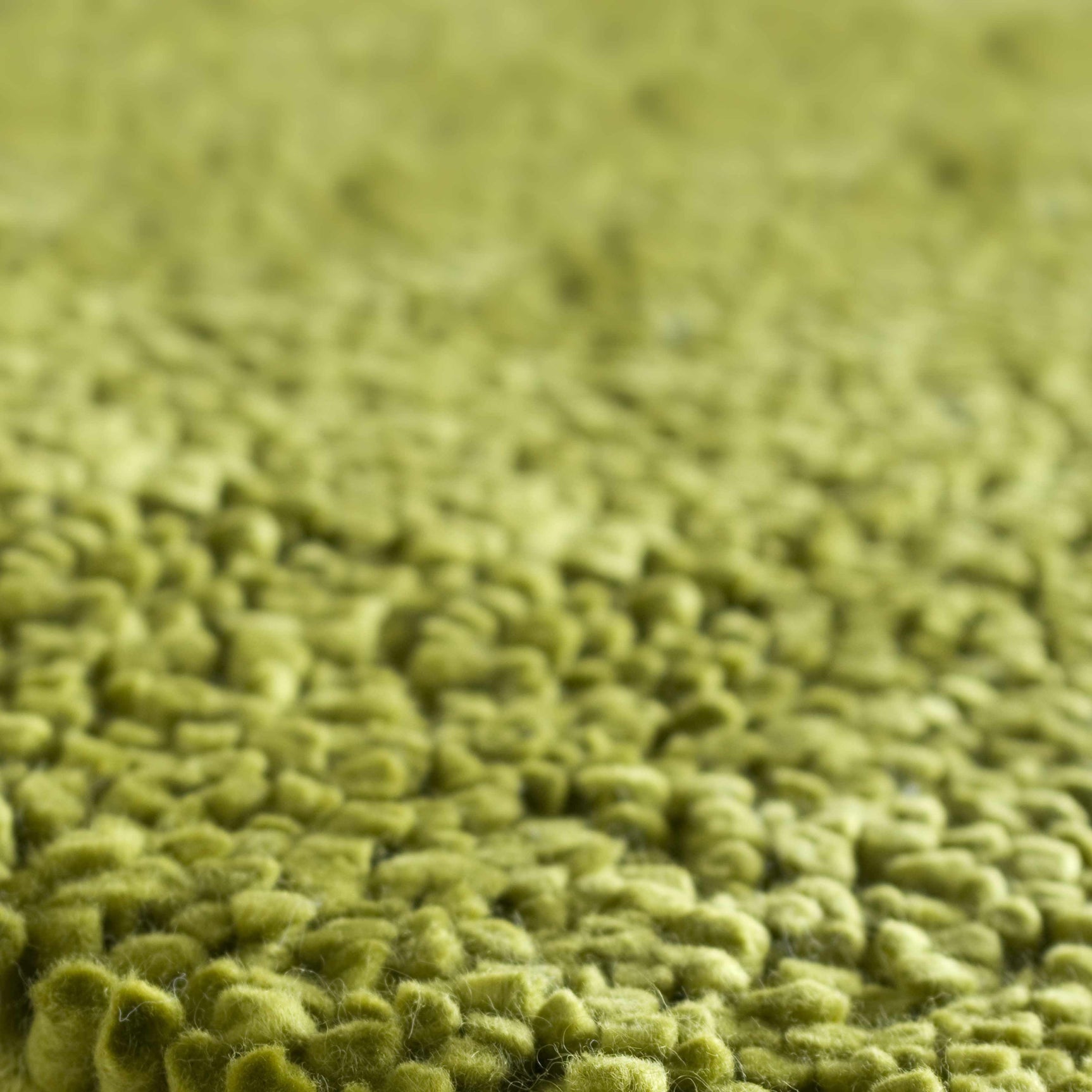 Frederika Solid Olive Green Wool Shag Rug - Clearance - Ornate Home