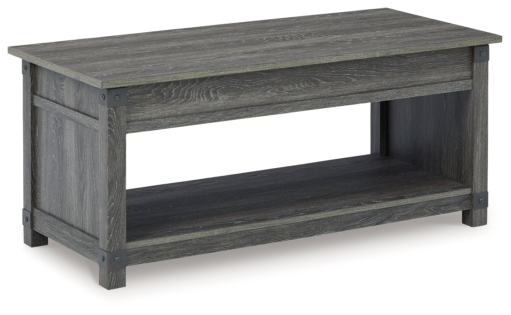 Freedan Grayish Brown Lift Top Coffee Table (Online Special Price) - Ornate Home