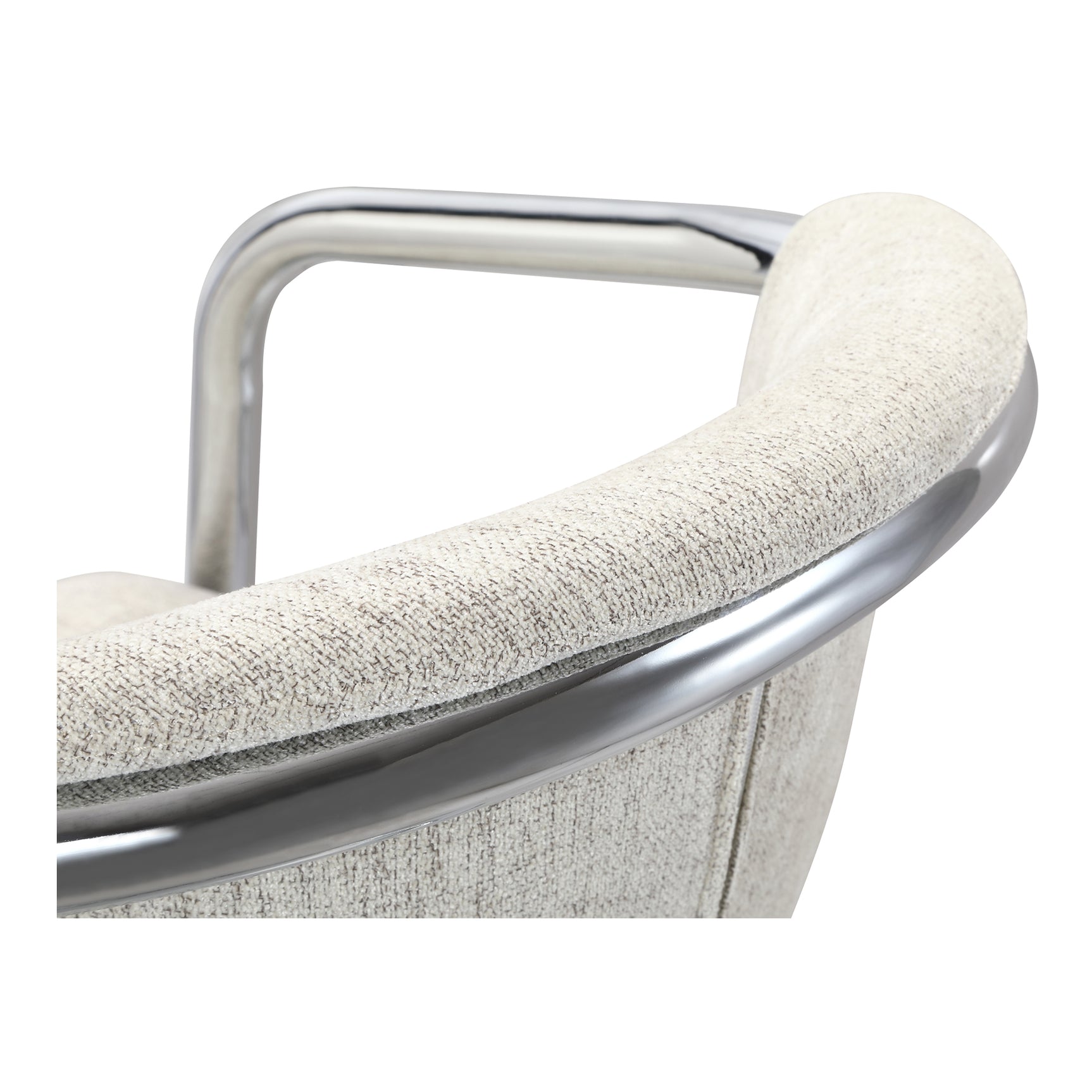 Freeman Chrome Frame Counter Stool (Set of 2) - Ornate Home