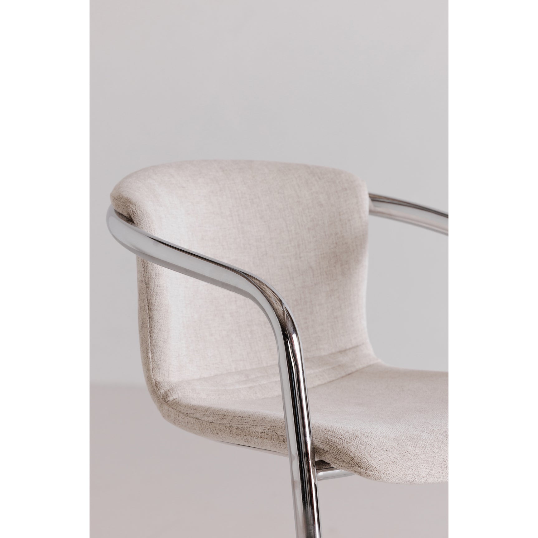 Freeman Chrome Frame Counter Stool (Set of 2) - Ornate Home