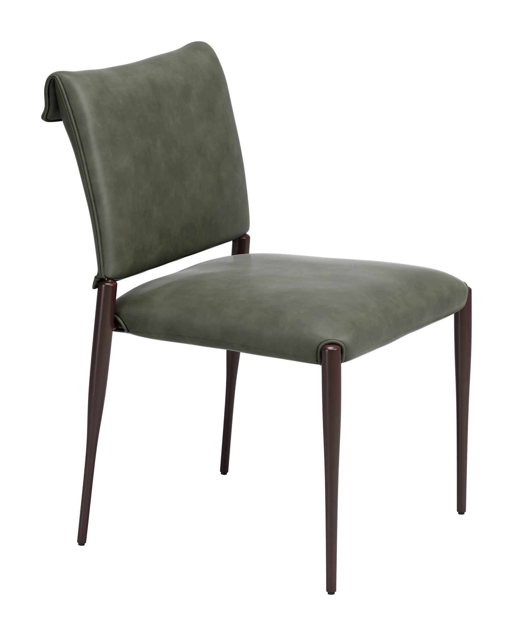 Freesia Olive Green Dining Chair (Set of 2) - Ornate Home