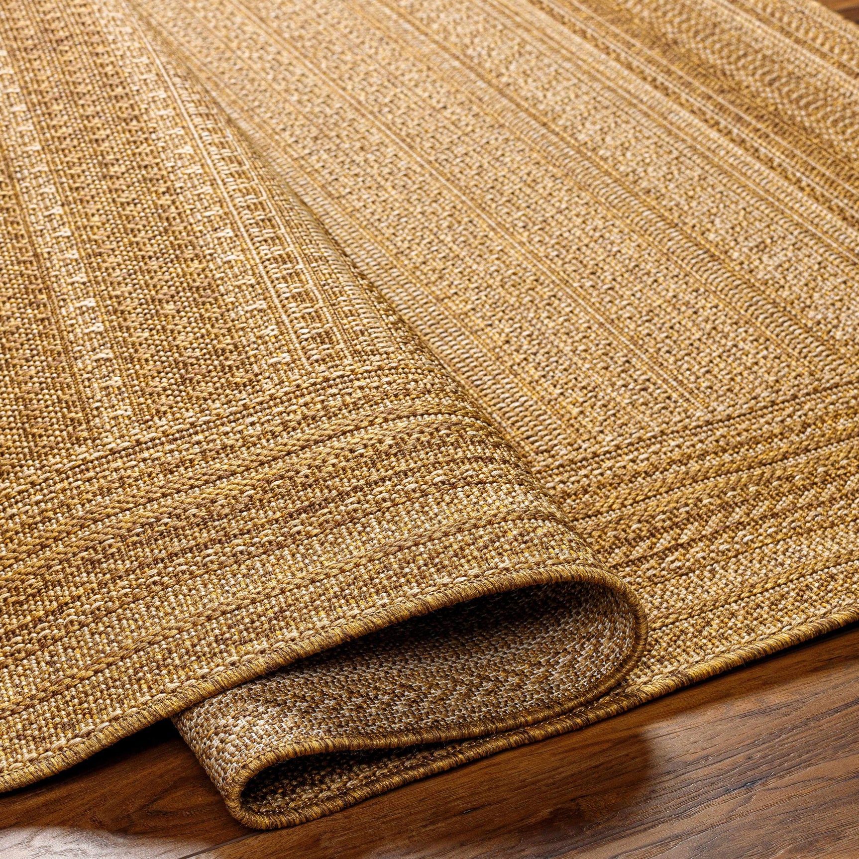 Freja Flatweave Faux Jute Outdoor Rug - Ornate Home