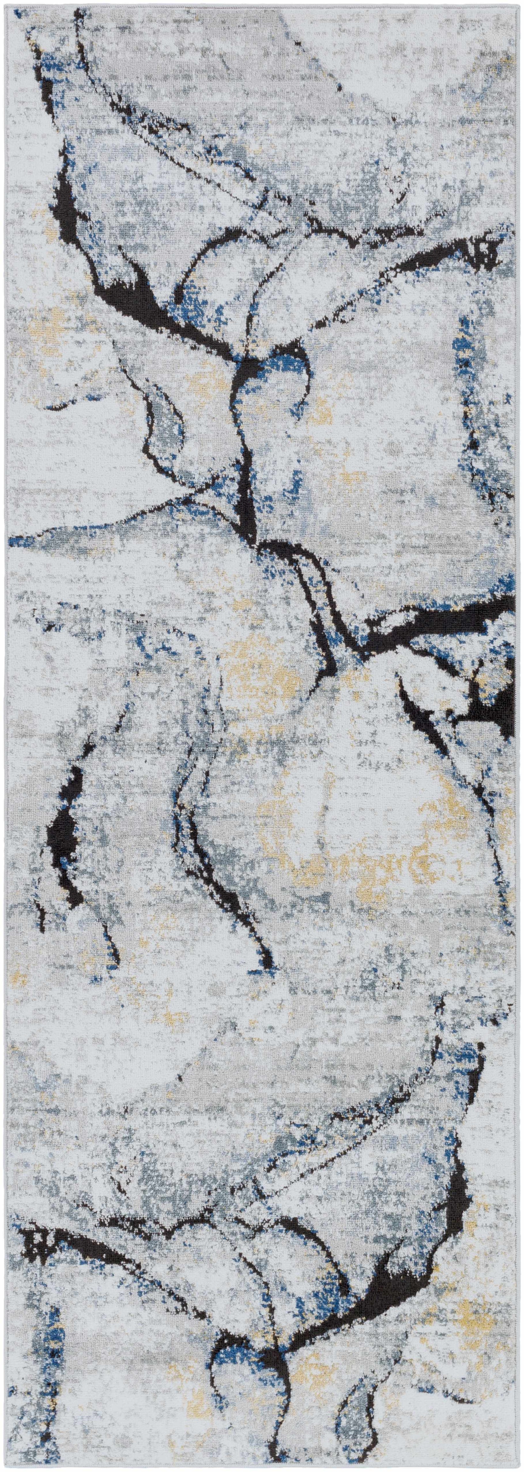 Fremantle Gray Marble Rug - Ornate Home